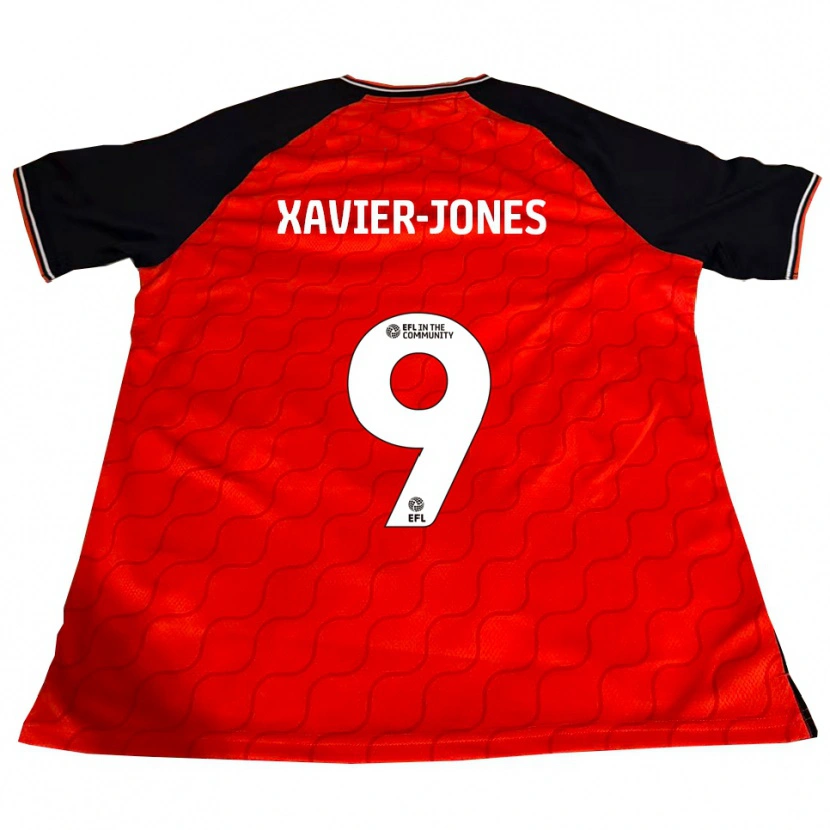 Danxen Damen Tate Xavier-Jones #9 Orange Schwarz Weiß Heimtrikot Trikot 2025/26 T-Shirt Schweiz