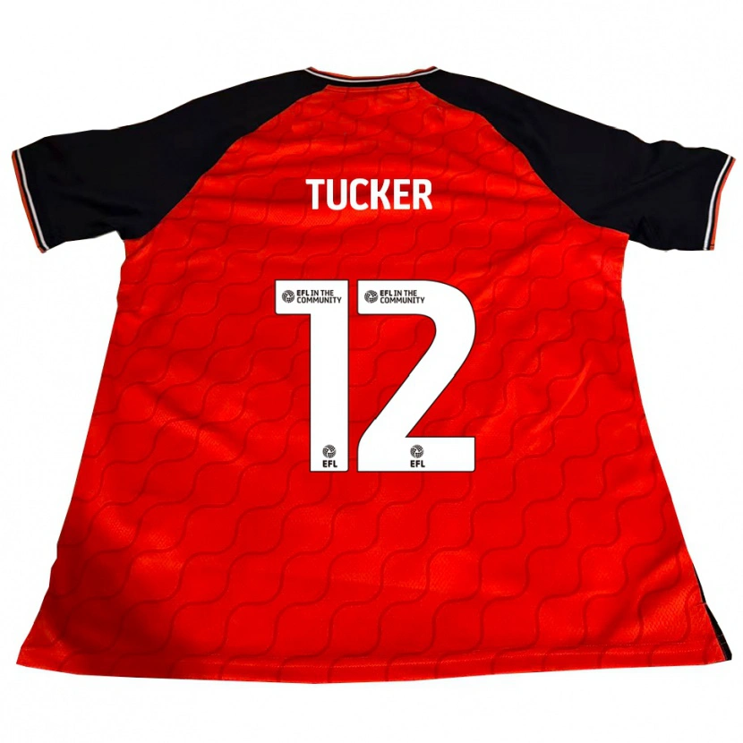 Danxen Damen Nancy Tucker #12 Orange Schwarz Weiß Heimtrikot Trikot 2025/26 T-Shirt Schweiz