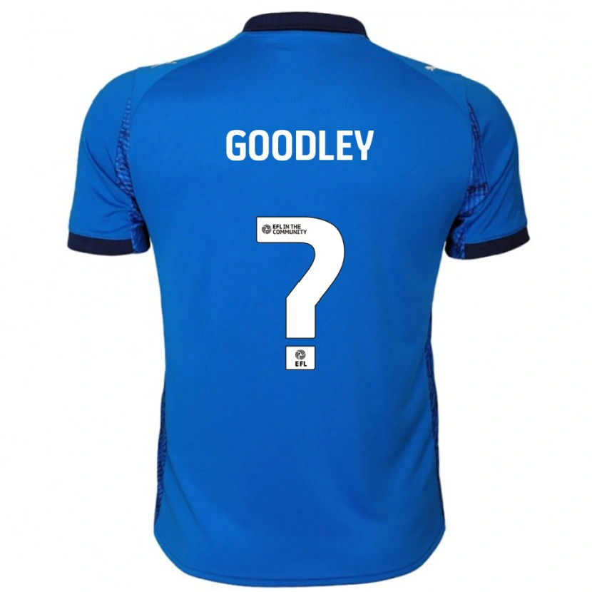 Danxen Damen Jacob Goodley #0 Blau Weiß Heimtrikot Trikot 2025/26 T-Shirt Schweiz