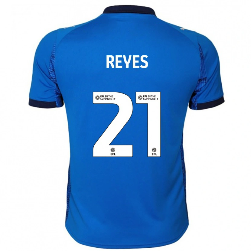 Danxen Damen Vicente Reyes #21 Blau Weiß Heimtrikot Trikot 2025/26 T-Shirt Schweiz