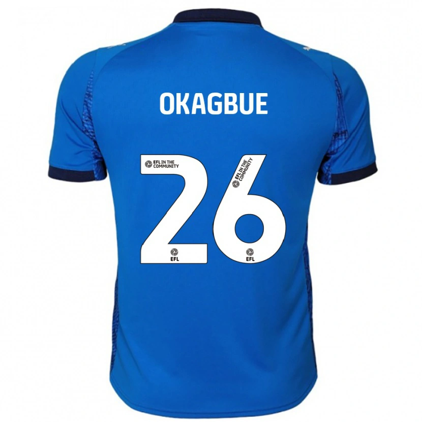 Danxen Damen David Okagbue #26 Blau Weiß Heimtrikot Trikot 2025/26 T-Shirt Schweiz
