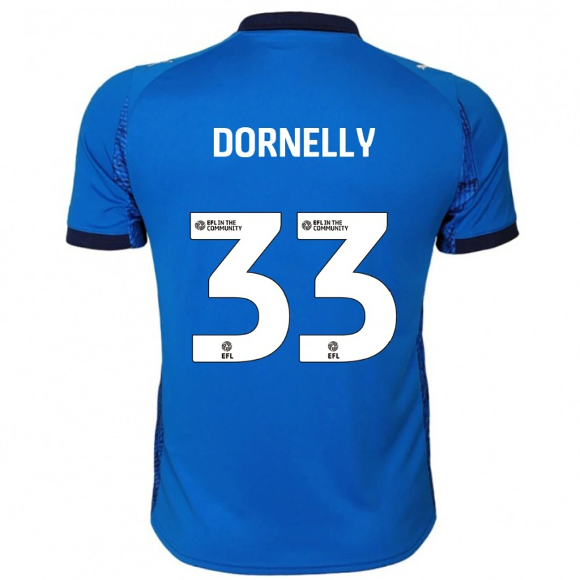 Danxen Damen James Dornelly #33 Blau Weiß Heimtrikot Trikot 2025/26 T-Shirt Schweiz