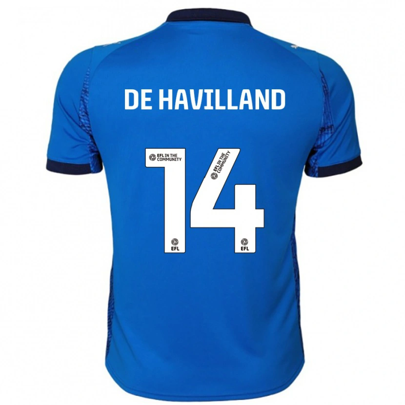 Danxen Damen Ryan De Havilland #14 Blau Weiß Heimtrikot Trikot 2025/26 T-Shirt Schweiz