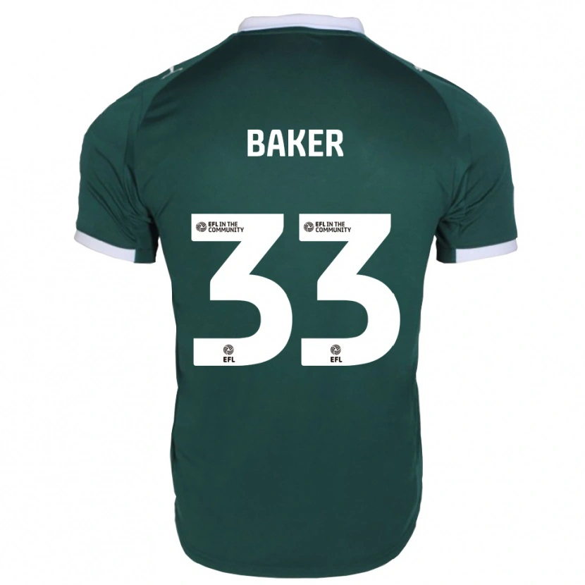 Danxen Damen Zak Baker #33 Grün Weiß Heimtrikot Trikot 2025/26 T-Shirt Schweiz
