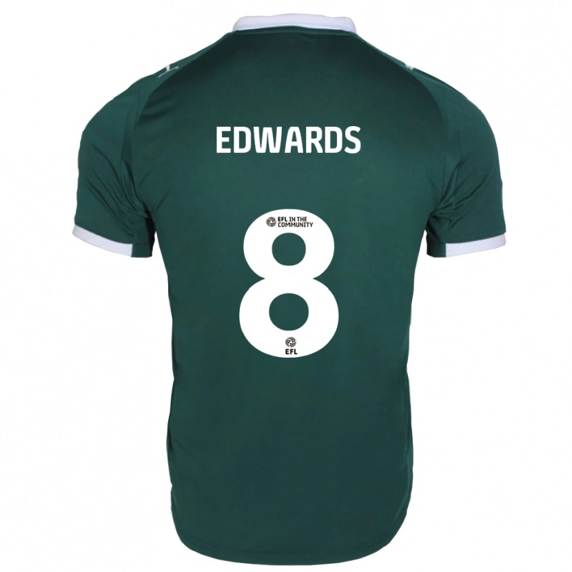 Danxen Damen Joe Edwards #8 Grün Weiß Heimtrikot Trikot 2025/26 T-Shirt Schweiz