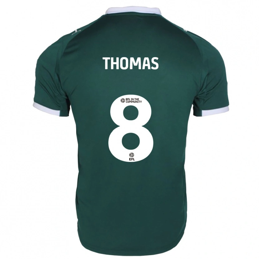 Danxen Damen Lewis Thomas #8 Grün Weiß Heimtrikot Trikot 2025/26 T-Shirt Schweiz