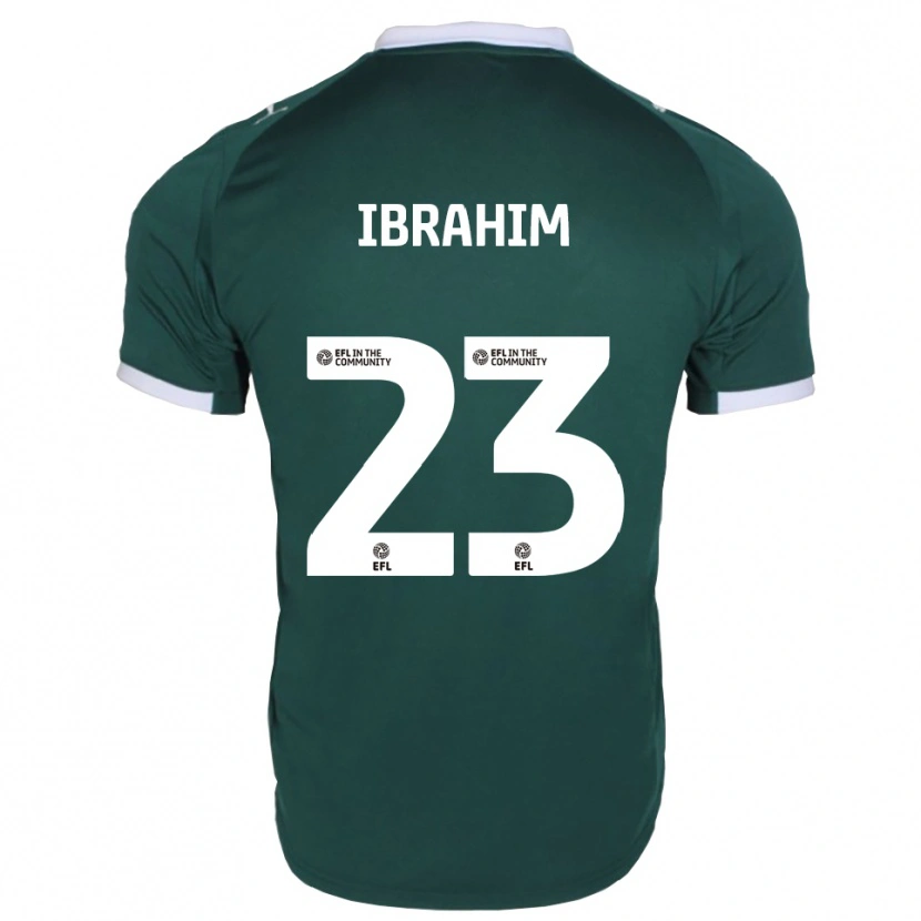 Danxen Damen Bradley Ibrahim #23 Grün Weiß Heimtrikot Trikot 2025/26 T-Shirt Schweiz