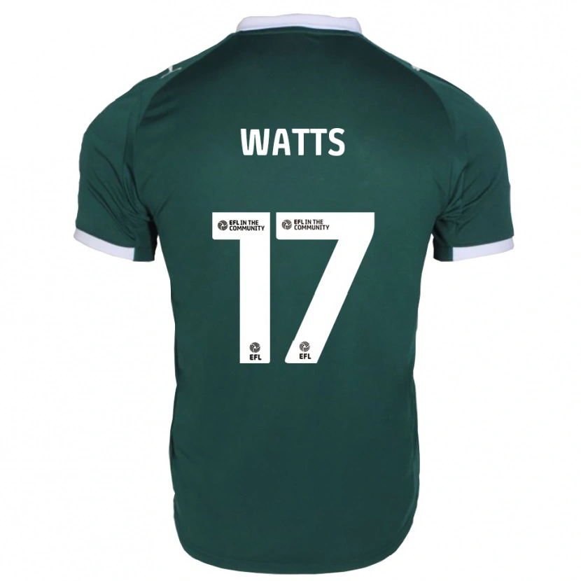 Danxen Damen Caleb Watts #17 Grün Weiß Heimtrikot Trikot 2025/26 T-Shirt Schweiz