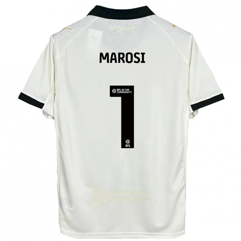 Danxen Damen Marko Marosi #1 Cremeweiß Schwarz Heimtrikot Trikot 2025/26 T-Shirt Schweiz