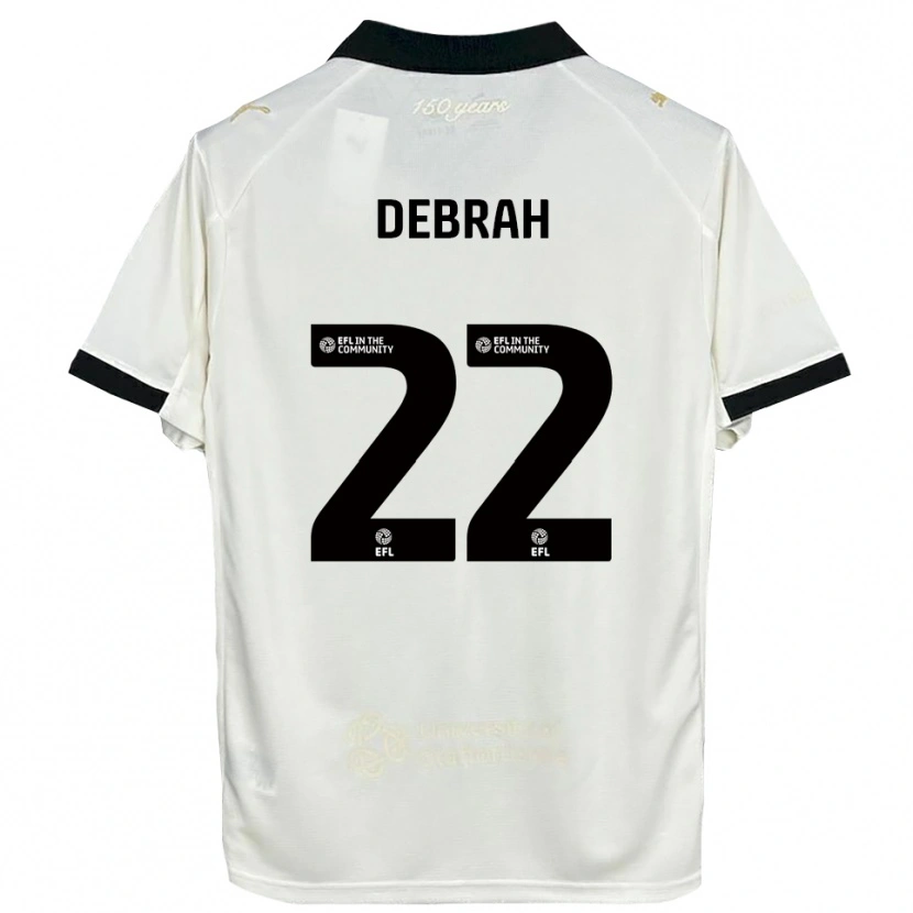 Danxen Damen Jesse Debrah #22 Cremeweiß Schwarz Heimtrikot Trikot 2025/26 T-Shirt Schweiz