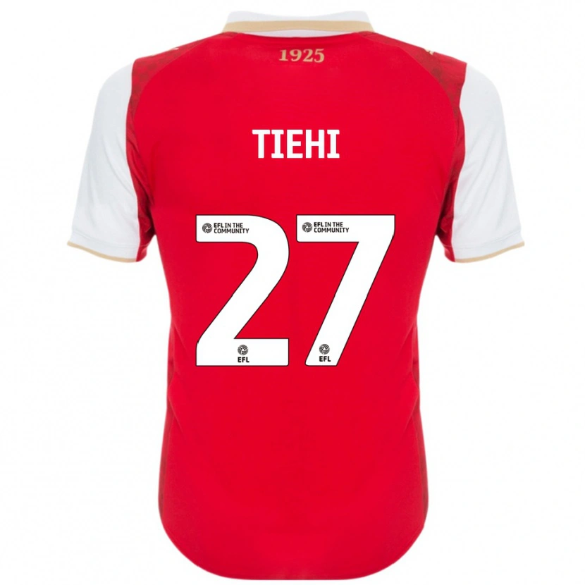 Danxen Damen Christ Tiehi #27 Rot Weiß Heimtrikot Trikot 2025/26 T-Shirt Schweiz