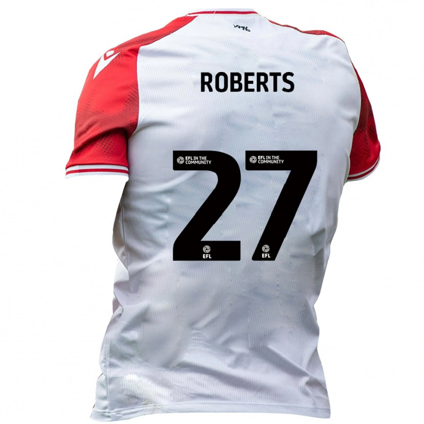 Danxen Damen Mathaeus Roberts #27 Weiß Rot Heimtrikot Trikot 2025/26 T-Shirt Schweiz