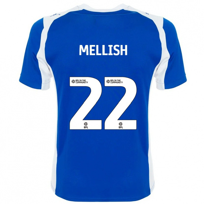 Danxen Damen Jon Mellish #22 Blau Weiß Heimtrikot Trikot 2025/26 T-Shirt Schweiz