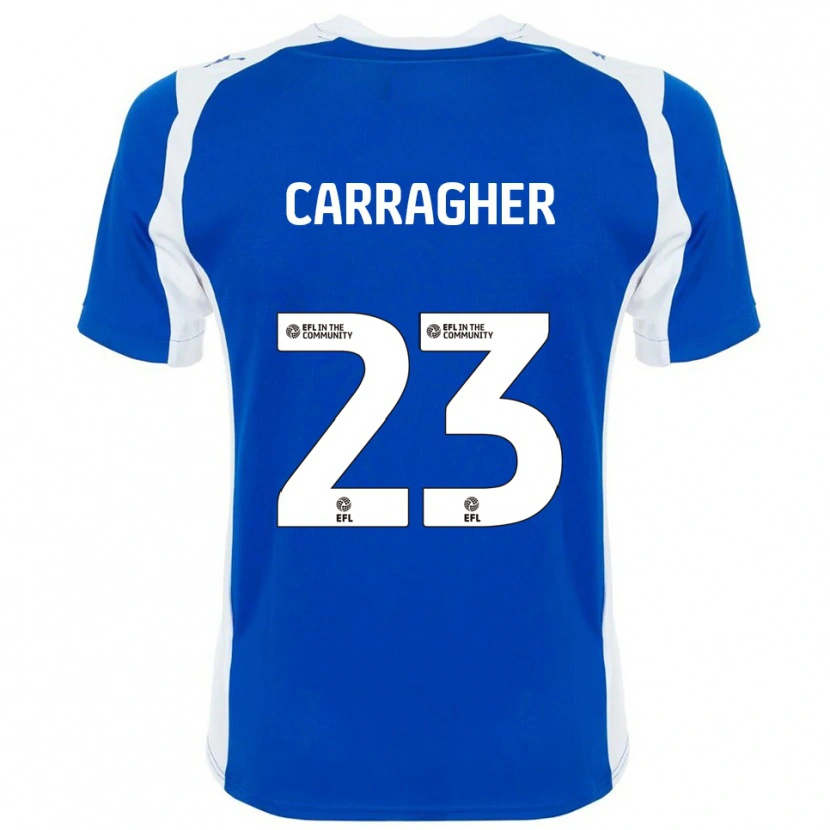 Danxen Damen James Carragher #23 Blau Weiß Heimtrikot Trikot 2025/26 T-Shirt Schweiz