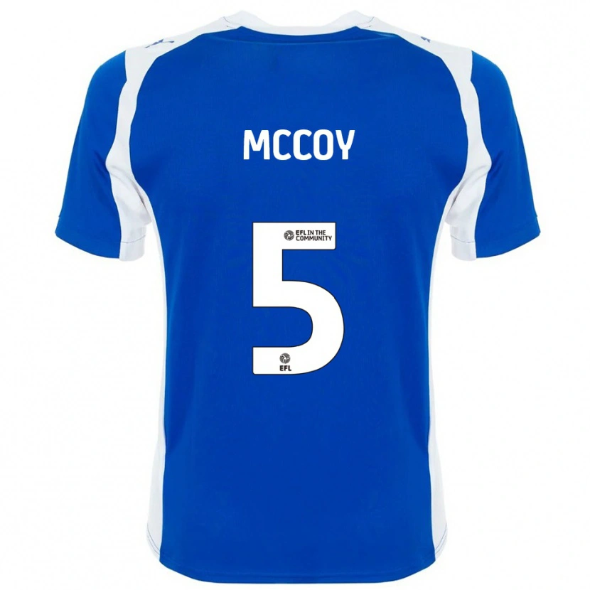 Danxen Damen Libby Mccoy #5 Blau Weiß Heimtrikot Trikot 2025/26 T-Shirt Schweiz
