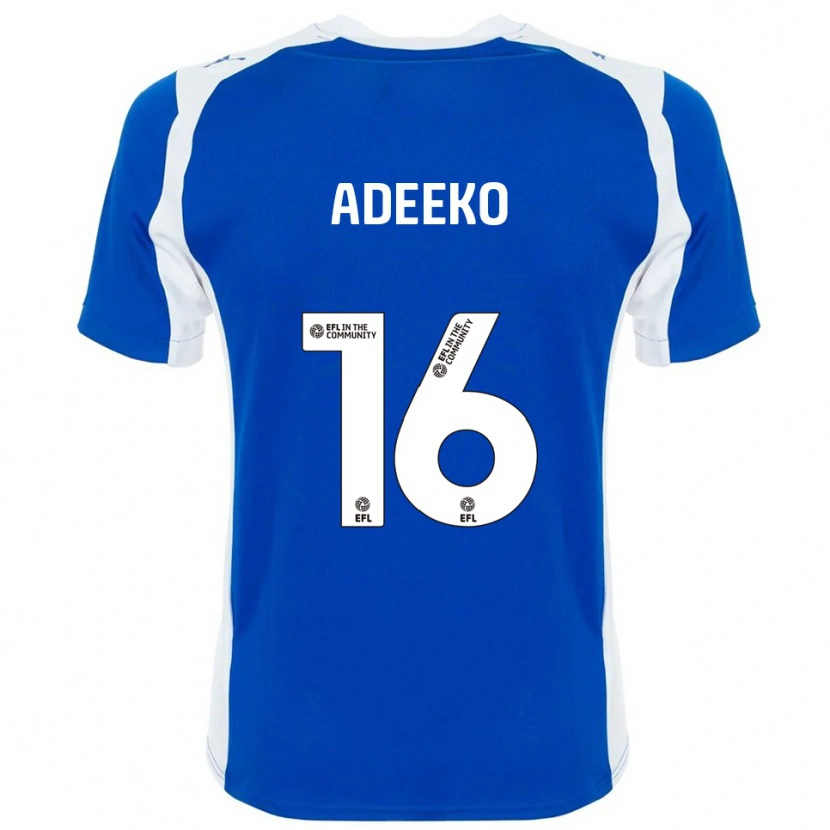 Danxen Damen Baba Adeeko #16 Blau Weiß Heimtrikot Trikot 2025/26 T-Shirt Schweiz
