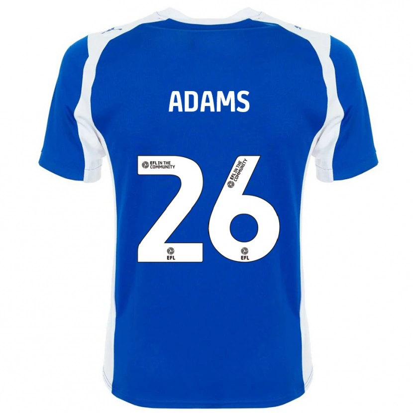 Danxen Damen Joe Adams #26 Blau Weiß Heimtrikot Trikot 2025/26 T-Shirt Schweiz