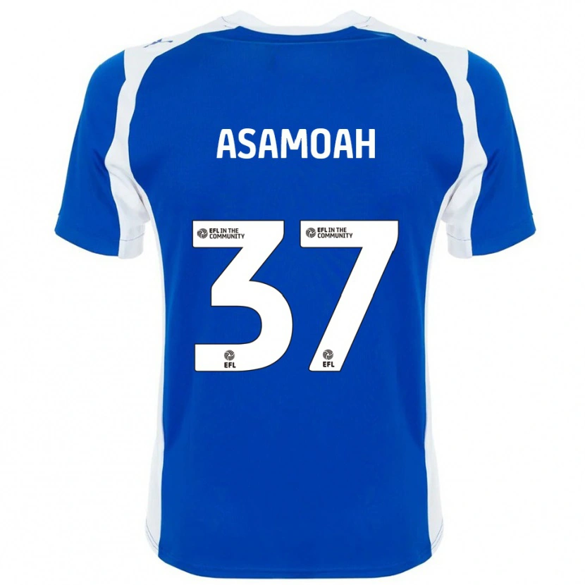 Danxen Damen Maleace Asamoah #37 Blau Weiß Heimtrikot Trikot 2025/26 T-Shirt Schweiz