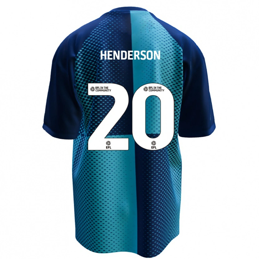 Danxen Damen Ewan Henderson #20 Blau Himmelblau Heimtrikot Trikot 2025/26 T-Shirt Schweiz