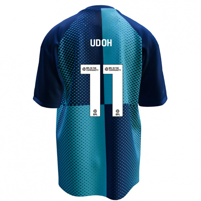 Danxen Damen Daniel Udoh #11 Blau Himmelblau Heimtrikot Trikot 2025/26 T-Shirt Schweiz