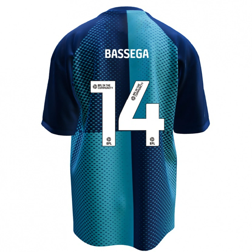 Danxen Damen Nsemi Bassega #14 Blau Himmelblau Heimtrikot Trikot 2025/26 T-Shirt Schweiz