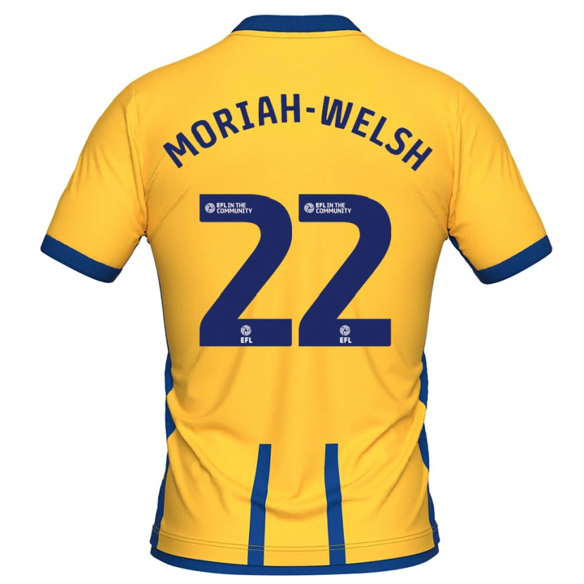 Danxen Damen Nathan Moriah-Welsh #22 Gelb Blau Heimtrikot Trikot 2025/26 T-Shirt Schweiz