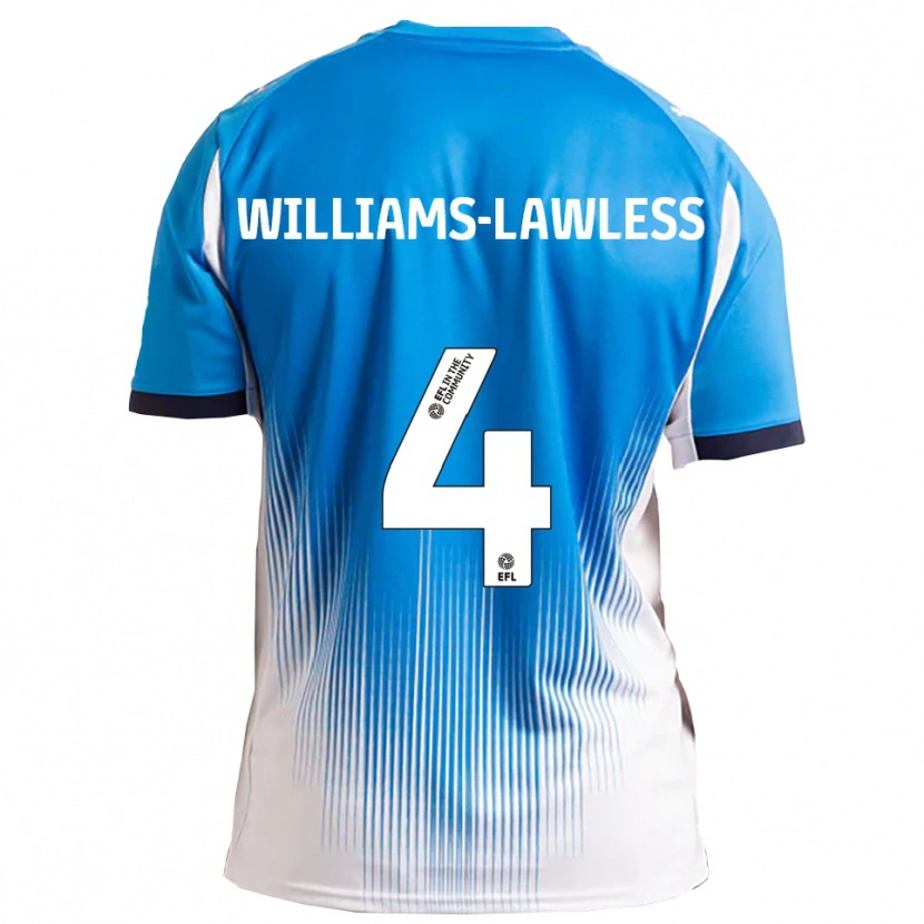 Danxen Damen John Williams-Lawless #4 Blau Weiß Heimtrikot Trikot 2025/26 T-Shirt Schweiz
