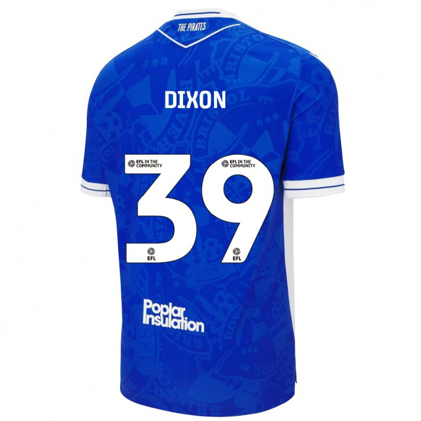 Danxen Damen Quincy Dixon #39 Blau Weiß Heimtrikot Trikot 2025/26 T-Shirt Schweiz
