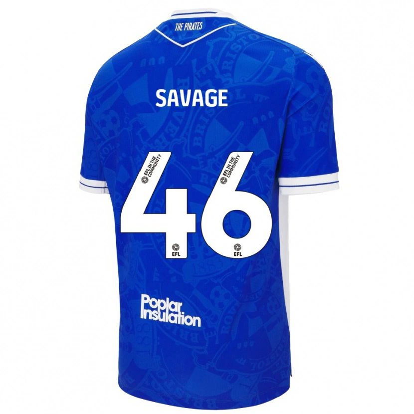 Danxen Damen Taelan Savage #46 Blau Weiß Heimtrikot Trikot 2025/26 T-Shirt Schweiz