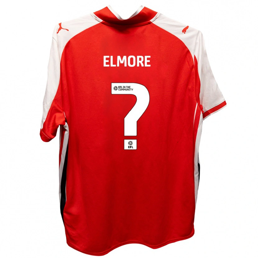 Danxen Damen Harry Elmore #0 Rot Weiß Heimtrikot Trikot 2025/26 T-Shirt Schweiz