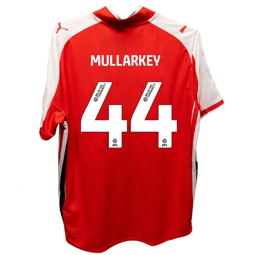 Danxen Damen Toby Mullarkey #44 Rot Weiß Heimtrikot Trikot 2025/26 T-Shirt Schweiz