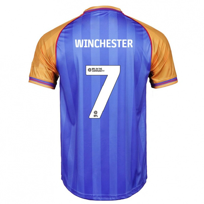 Danxen Damen Carl Winchester #7 Blau Orange Heimtrikot Trikot 2025/26 T-Shirt Schweiz