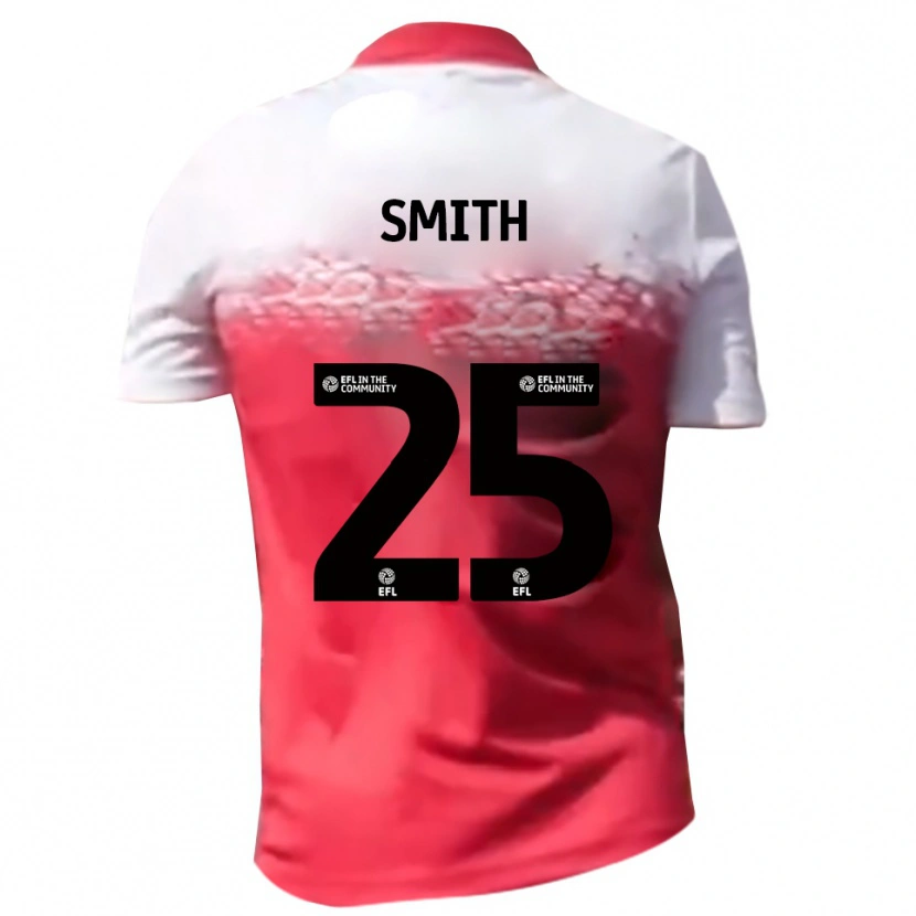 Danxen Damen Josh Smith #25 Rot Weiß Heimtrikot Trikot 2025/26 T-Shirt Schweiz