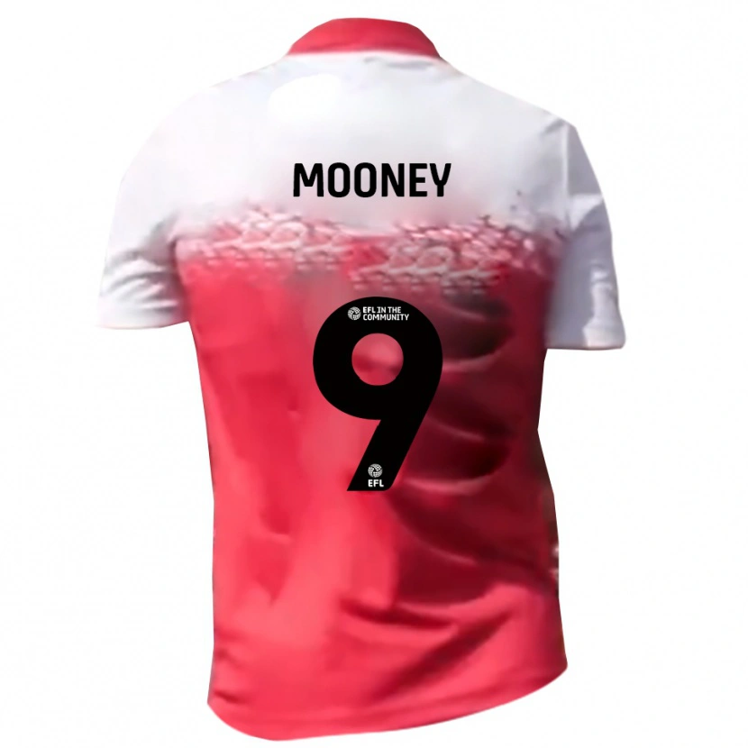 Danxen Damen Kelsey Mooney #9 Rot Weiß Heimtrikot Trikot 2025/26 T-Shirt Schweiz