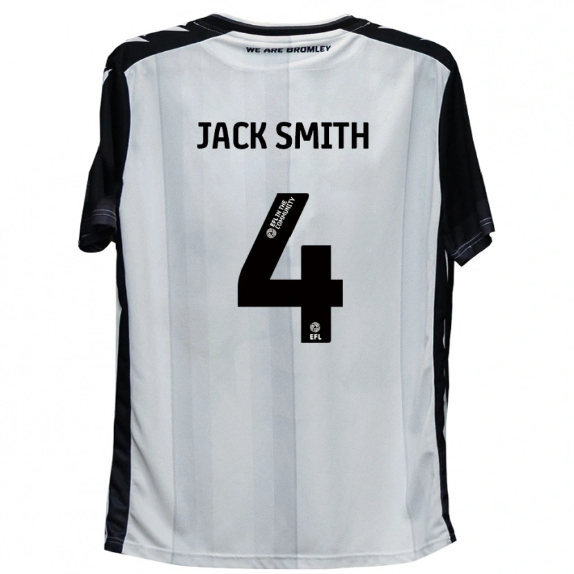 Danxen Damen Jack Smith #4 Weiß Schwarz Heimtrikot Trikot 2025/26 T-Shirt Schweiz