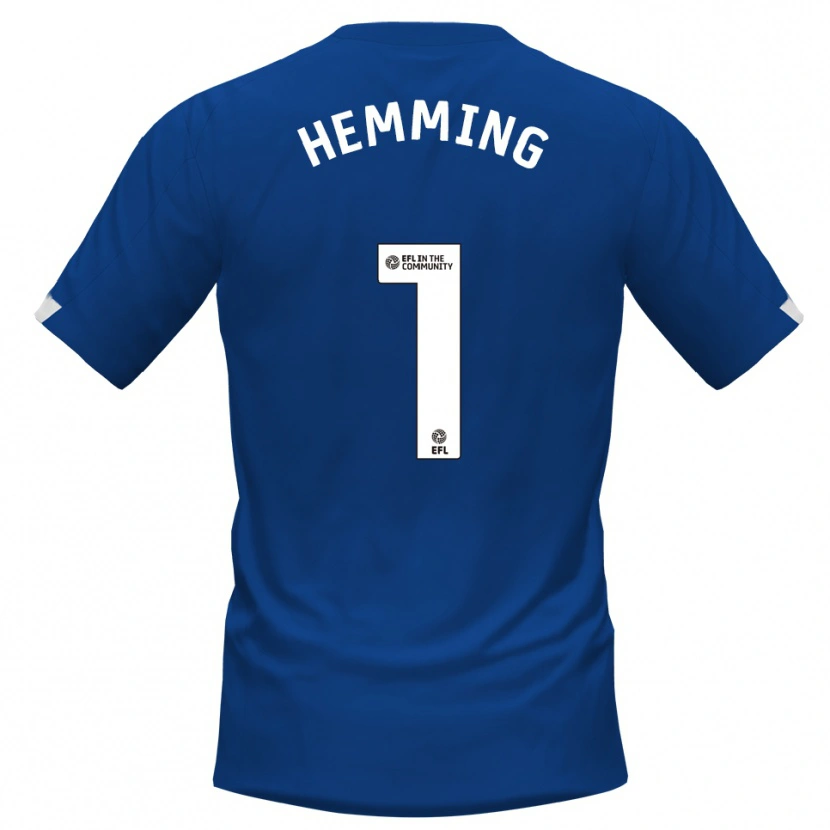 Danxen Damen Zach Hemming #1 Blau Weiß Heimtrikot Trikot 2025/26 T-Shirt Schweiz