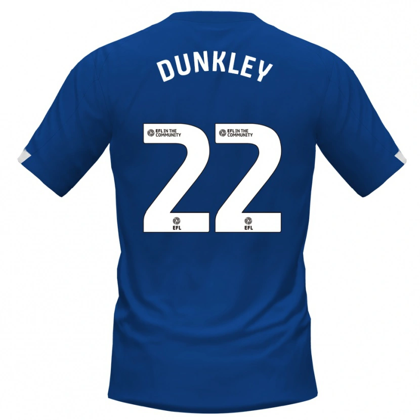 Danxen Damen Chey Dunkley #22 Blau Weiß Heimtrikot Trikot 2025/26 T-Shirt Schweiz