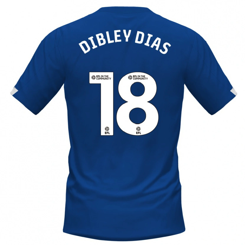 Danxen Damen Matt Dibley-Dias #18 Blau Weiß Heimtrikot Trikot 2025/26 T-Shirt Schweiz