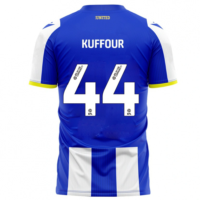 Danxen Damen Samuel Kuffour Jr. #44 Blau Weiß Heimtrikot Trikot 2025/26 T-Shirt Schweiz