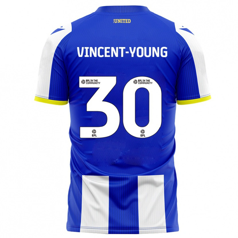 Danxen Damen Kane Vincent-Young #30 Blau Weiß Heimtrikot Trikot 2025/26 T-Shirt Schweiz