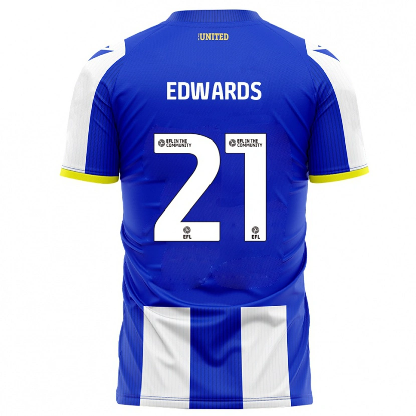 Danxen Damen Owura Edwards #21 Blau Weiß Heimtrikot Trikot 2025/26 T-Shirt Schweiz