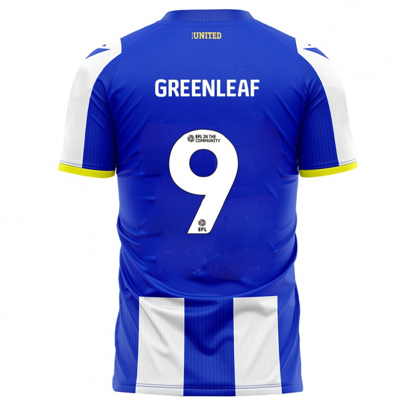 Danxen Damen Ruby Greenleaf #9 Blau Weiß Heimtrikot Trikot 2025/26 T-Shirt Schweiz