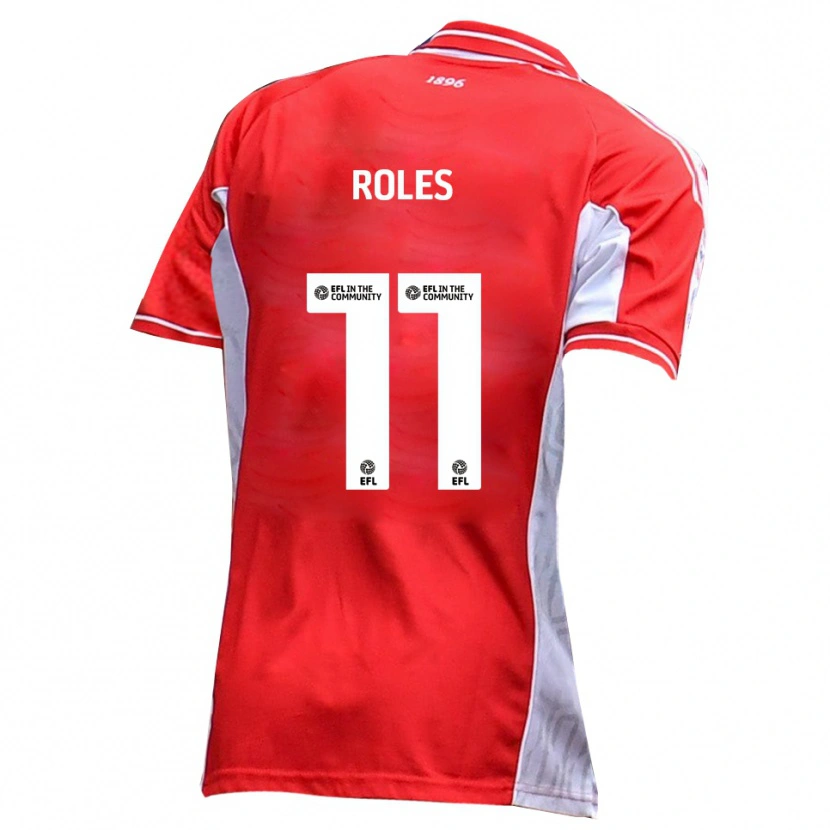 Danxen Damen Jack Roles #11 Rot Weiß Heimtrikot Trikot 2025/26 T-Shirt Schweiz