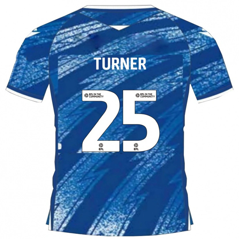 Danxen Damen Jake Turner #25 Blau Weiß Heimtrikot Trikot 2025/26 T-Shirt Schweiz