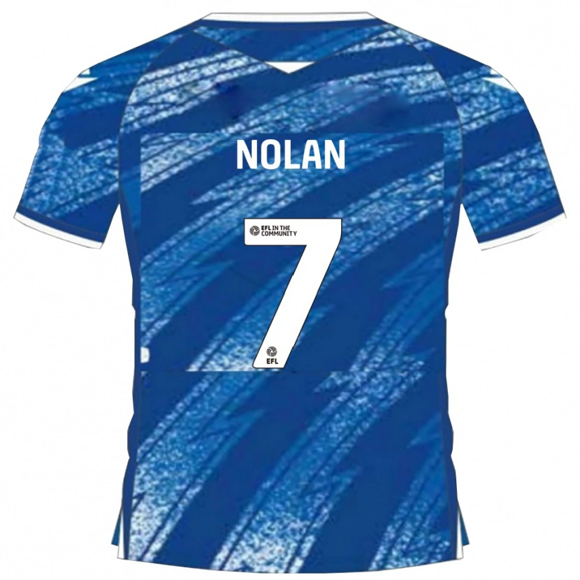 Danxen Damen Jack Nolan #7 Blau Weiß Heimtrikot Trikot 2025/26 T-Shirt Schweiz