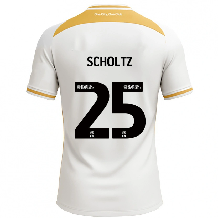 Danxen Damen Phoenix Scholtz #25 Weiß Gold Heimtrikot Trikot 2025/26 T-Shirt Schweiz