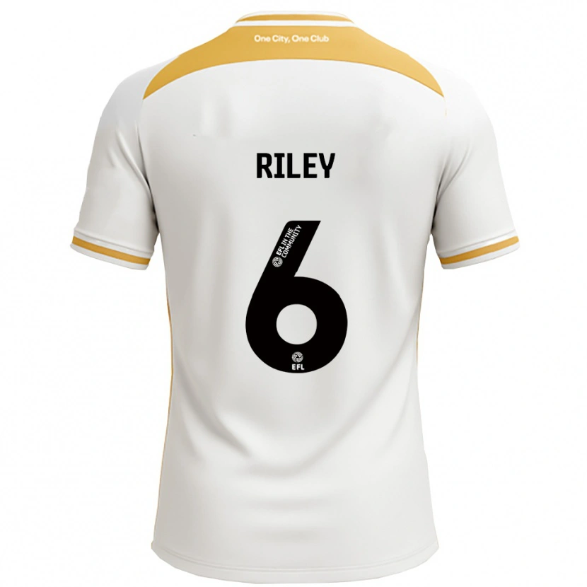 Danxen Damen Harry Riley #6 Weiß Gold Heimtrikot Trikot 2025/26 T-Shirt Schweiz