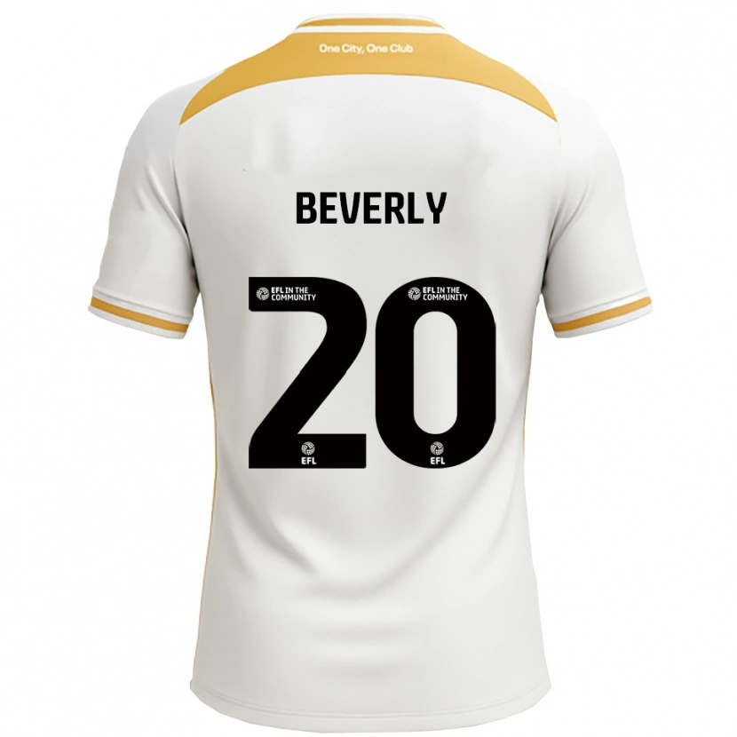 Danxen Damen Poppy Beverly #20 Weiß Gold Heimtrikot Trikot 2025/26 T-Shirt Schweiz