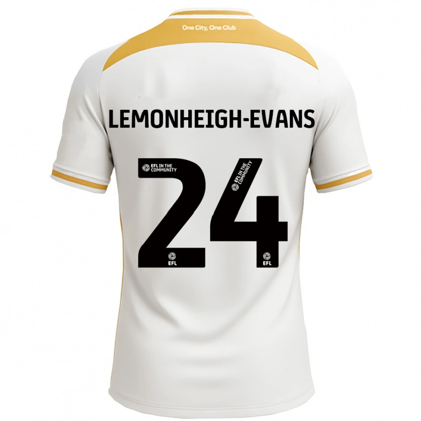 Danxen Damen Connor Lemonheigh-Evans #24 Weiß Gold Heimtrikot Trikot 2025/26 T-Shirt Schweiz