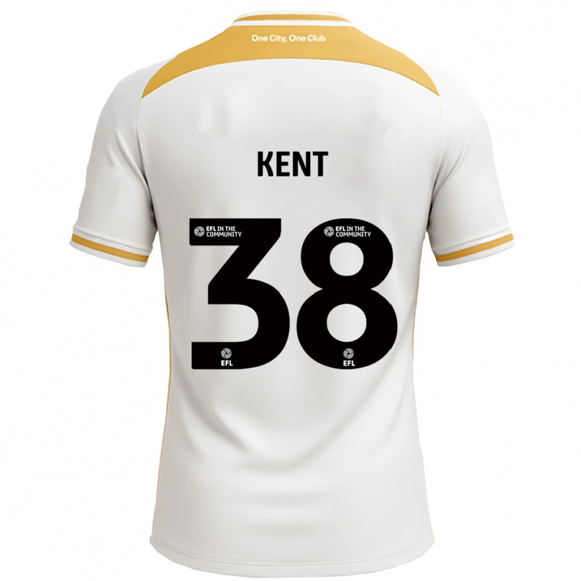 Danxen Damen Isabelle Kent #38 Weiß Gold Heimtrikot Trikot 2025/26 T-Shirt Schweiz